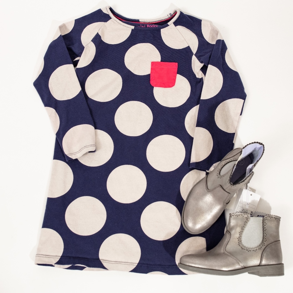 Girls mini Boden dress Sz 5-6 yrs